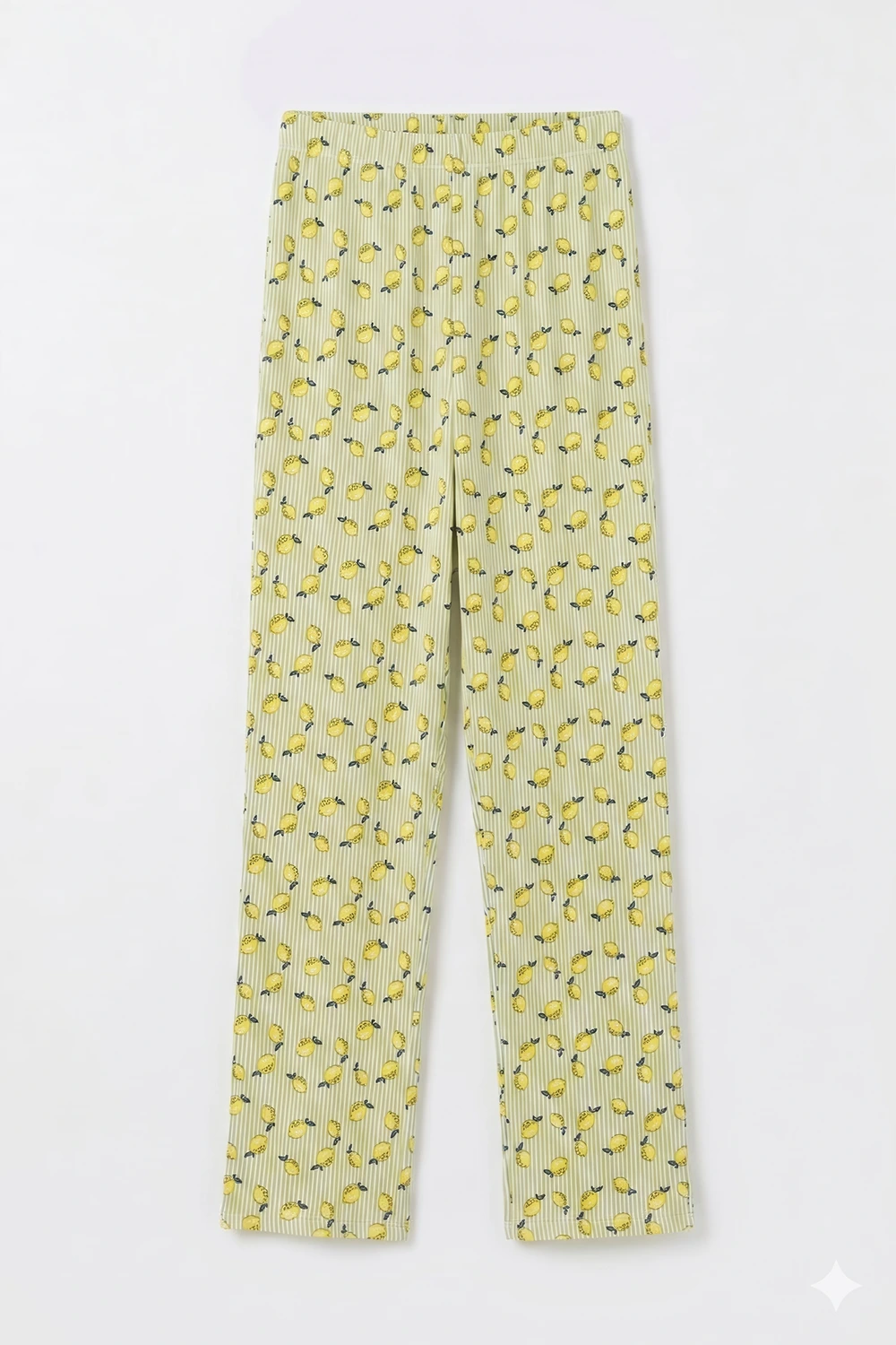 طقم بيجاما باكمام قصيرة وبنطال منقوش